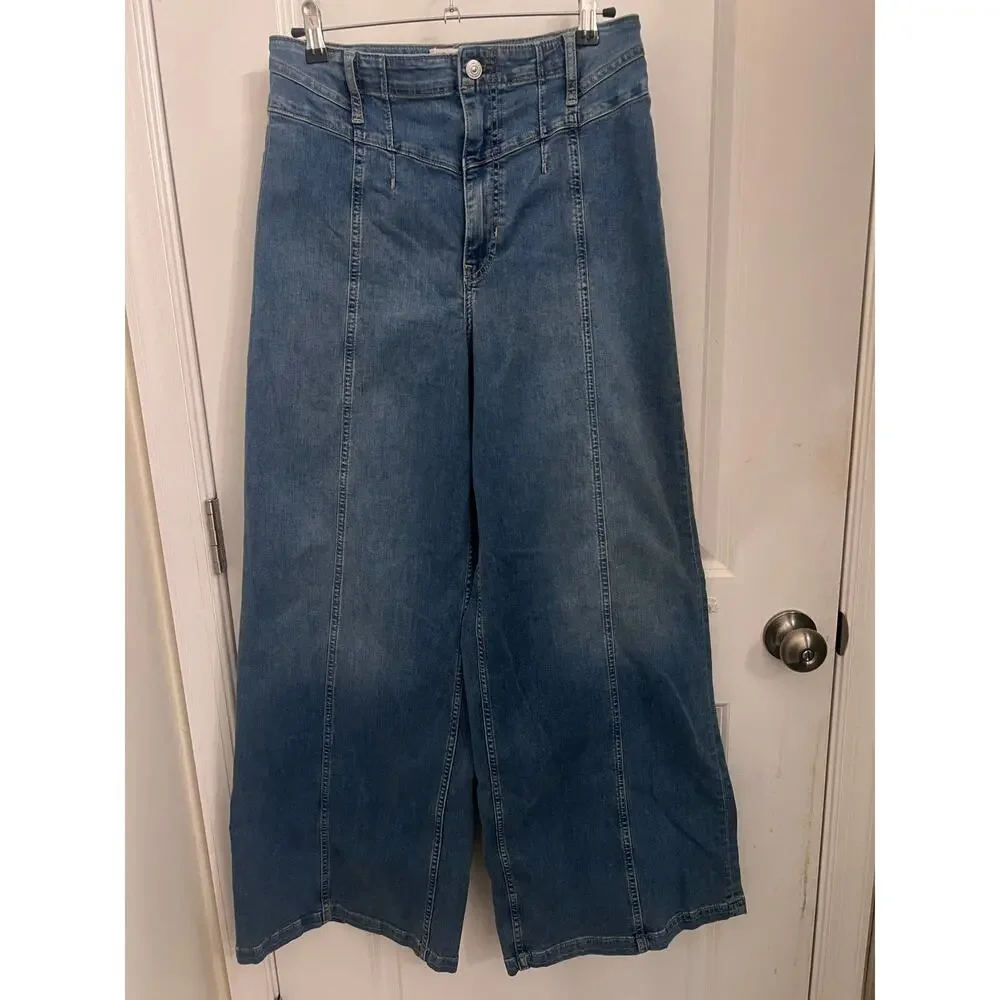 FP We The Free Libre Wide-Leg Jeans Goodie Goodie 30 Boho chic coastal cowgirl